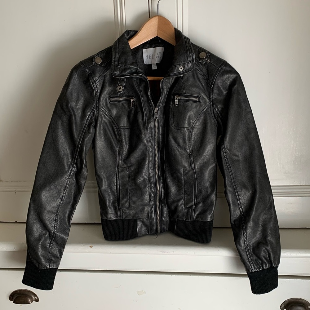 Delia's Leather jacket!